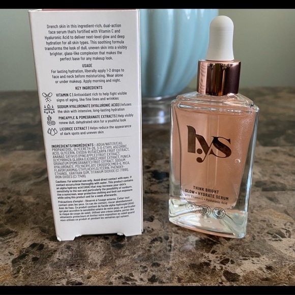 🆕 LYS beauty, THINK BRIGHT Serum, 1 fl oz/30ml, VEGAN - Picture 2 of 2